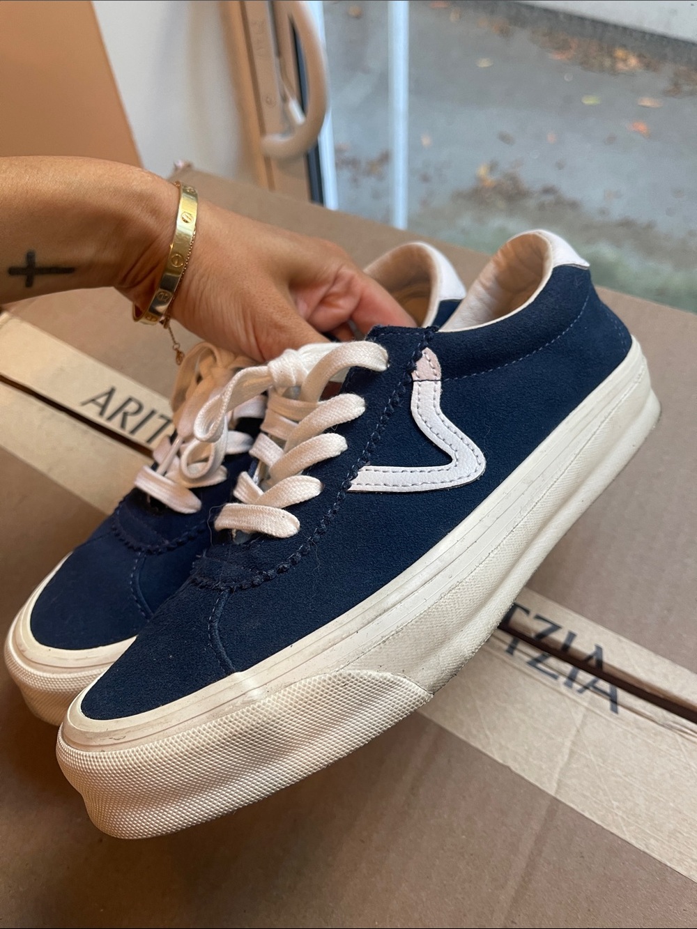 Vans women navy sneaker - Picture 3 of 6